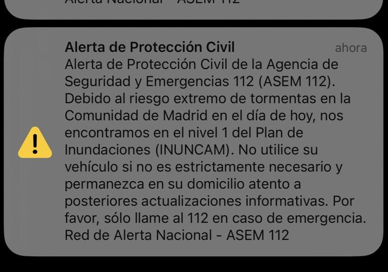 As Es El Sistema De Alerta Masiva Que Sobresalt A Los Madrile Os Con